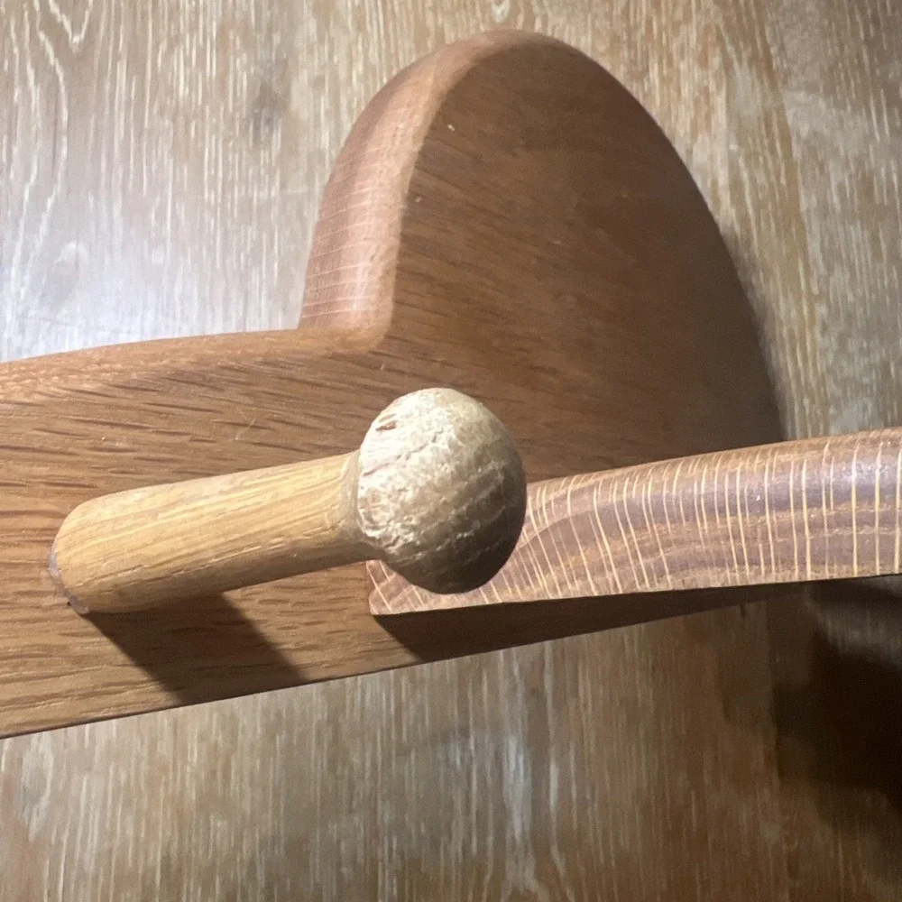 Vintage Baseball Bat,‎ Ball, Hat Wooden Wall Hanger Decor